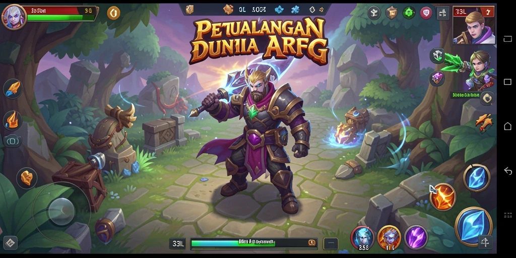 Gameplay ARPG 33L yang menegangkan dan penuh aksi.