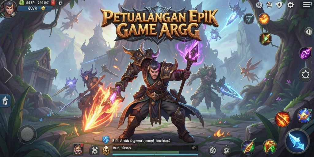 Tampilan mengesankan dari gameplay ARPG yang seru.