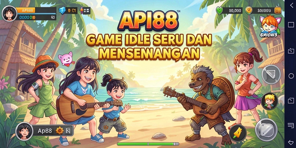 Tangkapan layar API88 menampilkan aksi gameplay Idle yang menarik.