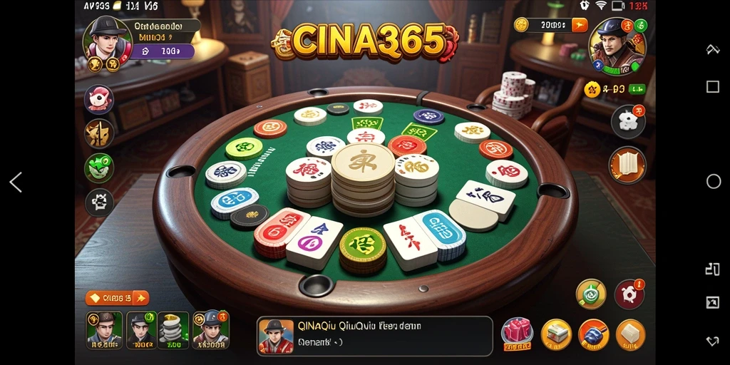 Gameplay QiuQiu yang seru dan menantang di CINA365.
