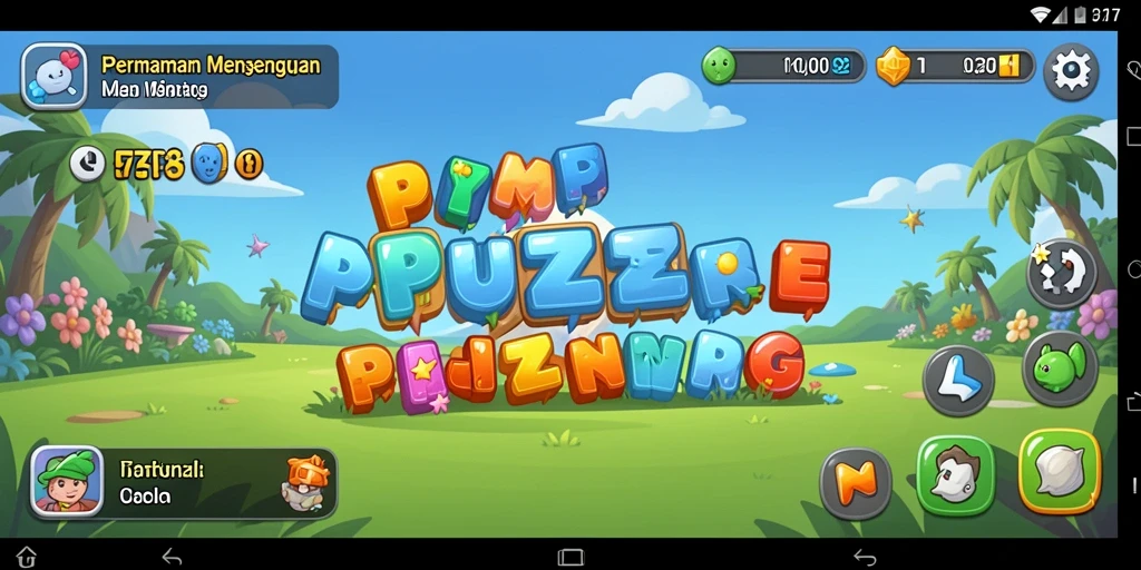 Tampilan gameplay F7F7 yang menantang dan menyenangkan.