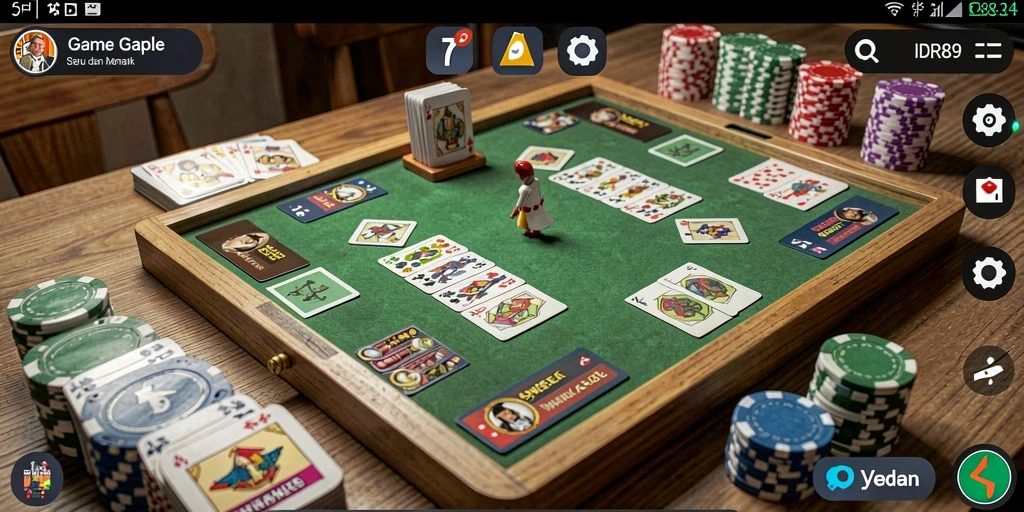 Tampilan gameplay seru dan interaktif dalam IDR89.