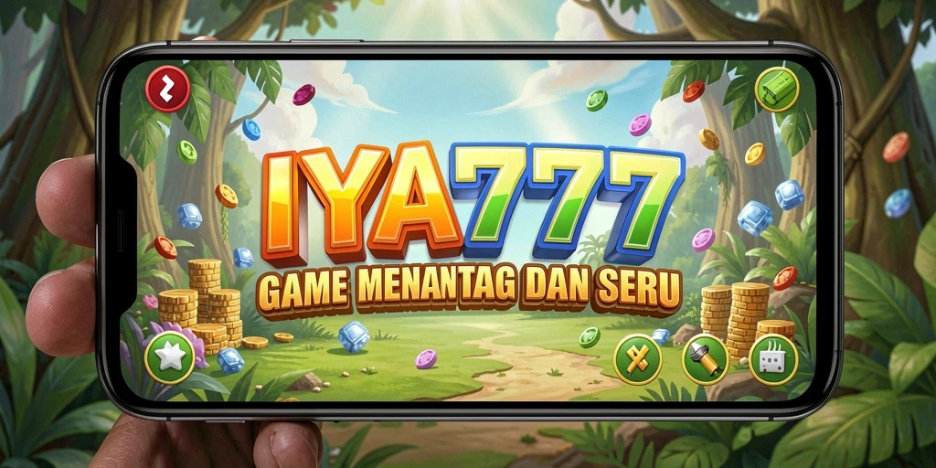 Tampilan gameplay IYA777 menampilkan teka-teki yang menantang dan warna-warni.
