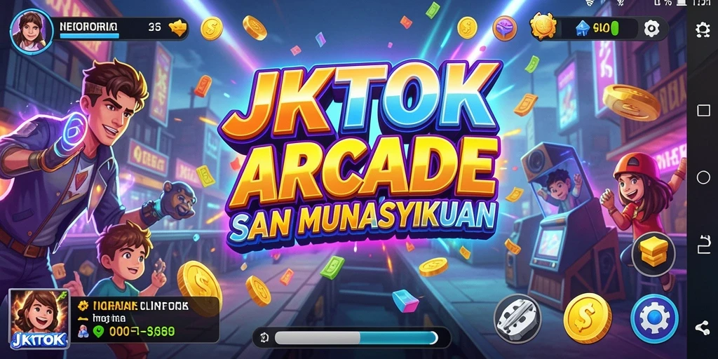 Screenshot menunjukkan aksi cepat dalam gameplay JKTOK.