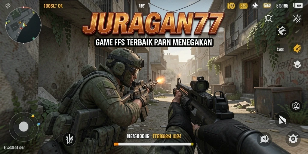 Tampilan gameplay yang mendebarkan di JURAGAN77 dengan grafis menakjubkan.