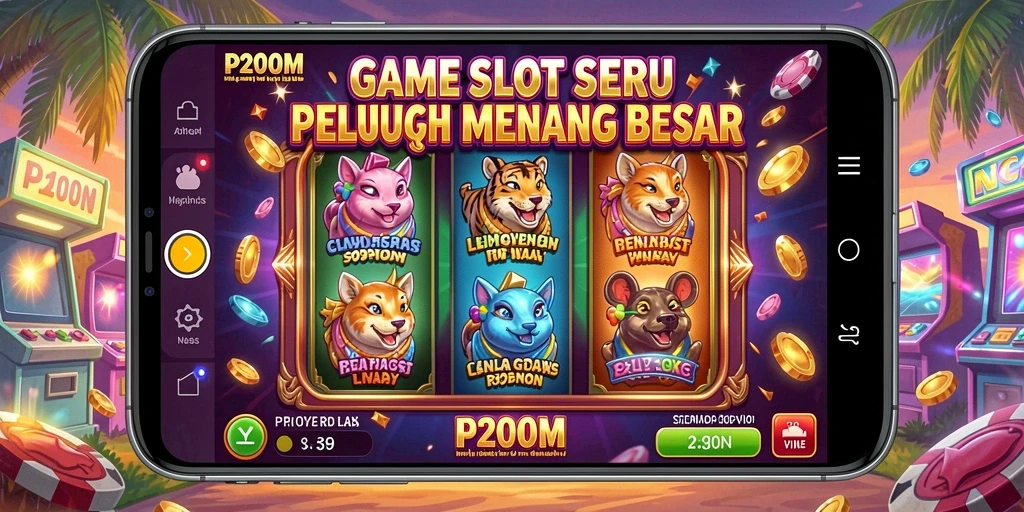 Tampilan gameplay menarik dari P200M yang menampilkan keseruan Slot.