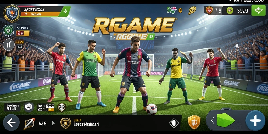 Screenshot RPGAME menampilkan pengalaman taruhan olahraga yang mendebarkan.