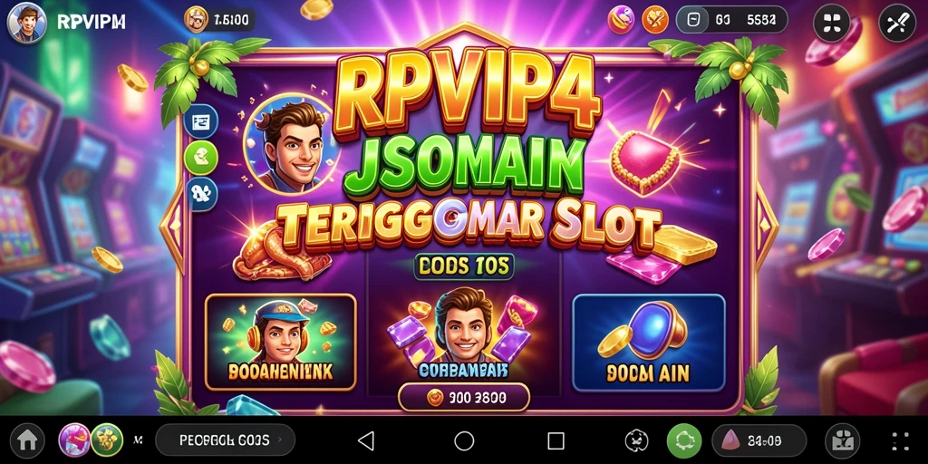 Tampilan gameplay menarik dari RPVIP4 dengan grafik slot yang memukau.