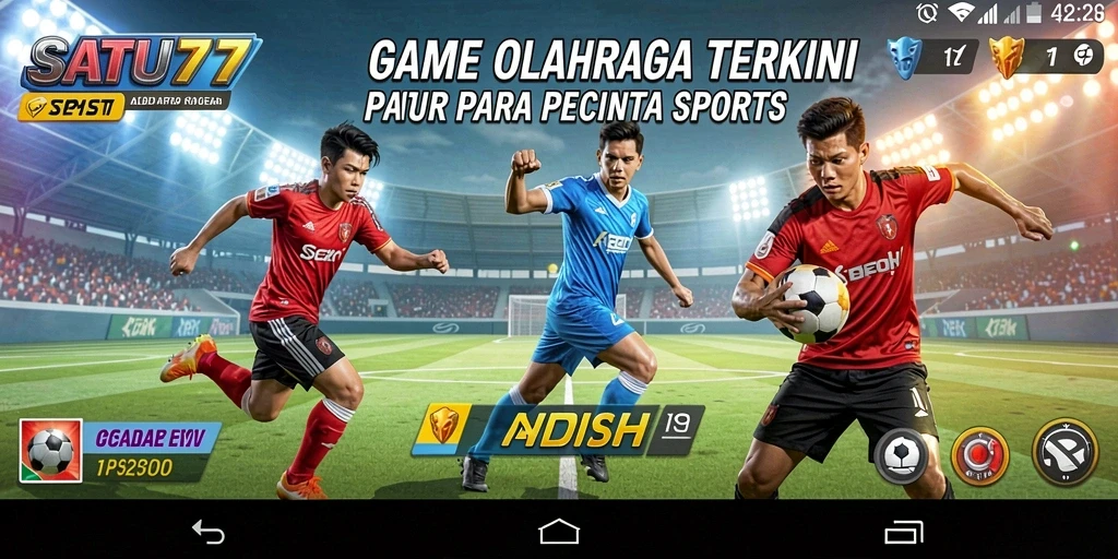 Tampilan gameplay SATU77 yang mengesankan dan dinamis.