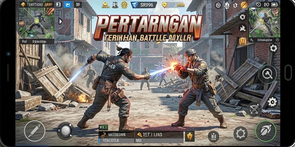 Gameplay intens dan grafis menawan dalam SR996.