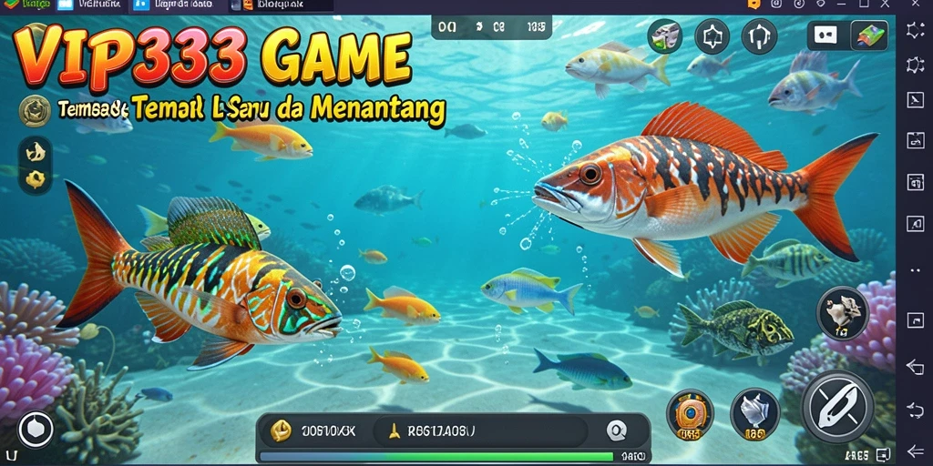 Tangkapan layar gameplay Tembak Ikan yang seru dan menantang.